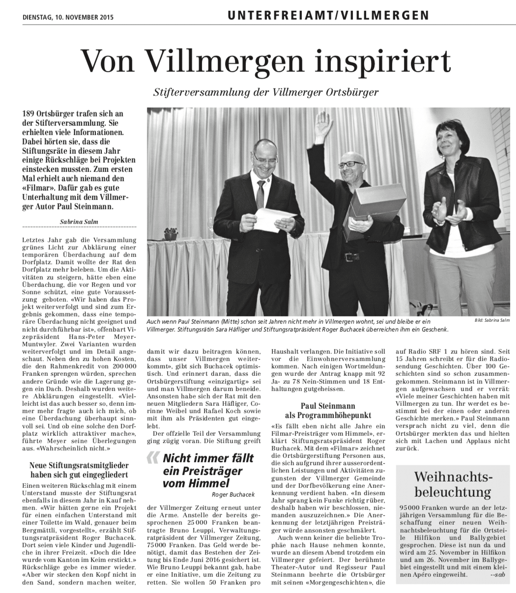 Ortsbuergerstiftung-Villmergen-Pressemitteilung-2015